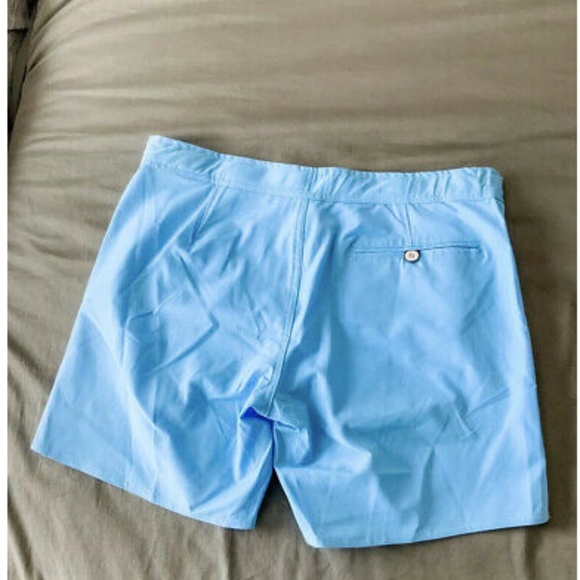 NWT Parke & Ronen Mens Blue Swim Shorts - 30 - Picture 2 of 3